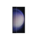 9H 3D Curved UV Tempered Glass Screen Protector for Samsung Galaxy S25 Ultra (Brand New) on smartphone display.