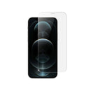 9H 2.5D Tempered Glass Screen Protector for iPhone 12 Pro Max (Brand New) displayed on an iPhone.