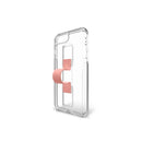 SlideVue iPhone 6 / 7 / 8 Clear / Pink Case - Brand New