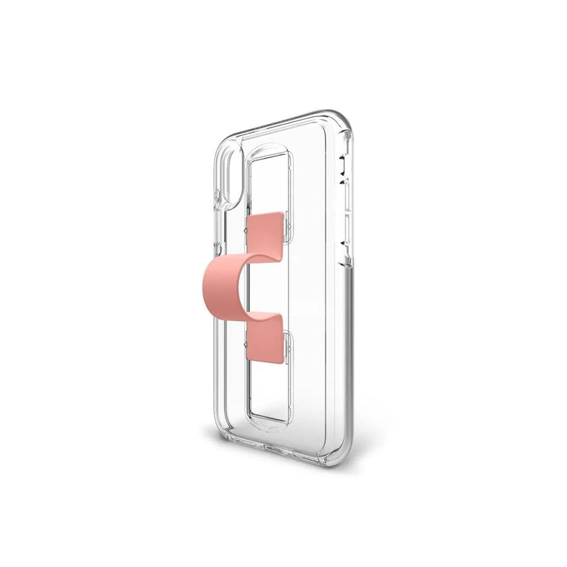SlideVue iPhone XS Max Clear / Pink Case - Brand New